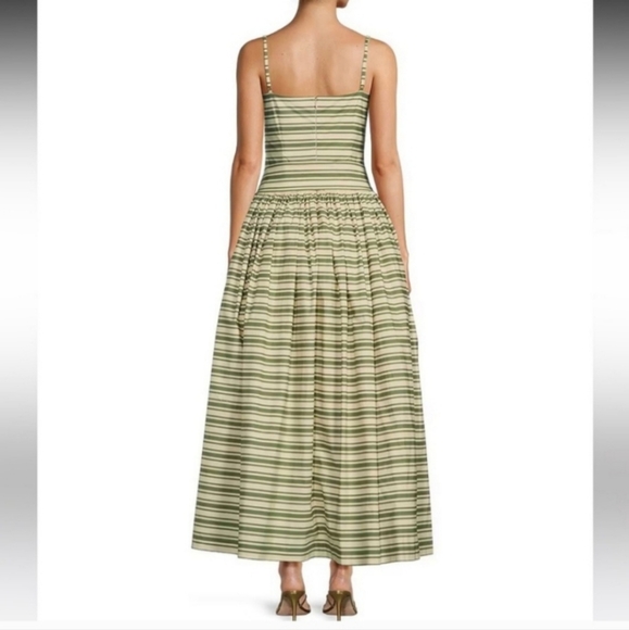 Antonio Melanix The Style Bungalow South Ocean Bow Detail Striped Maxi Dress - Picture 2 of 8
